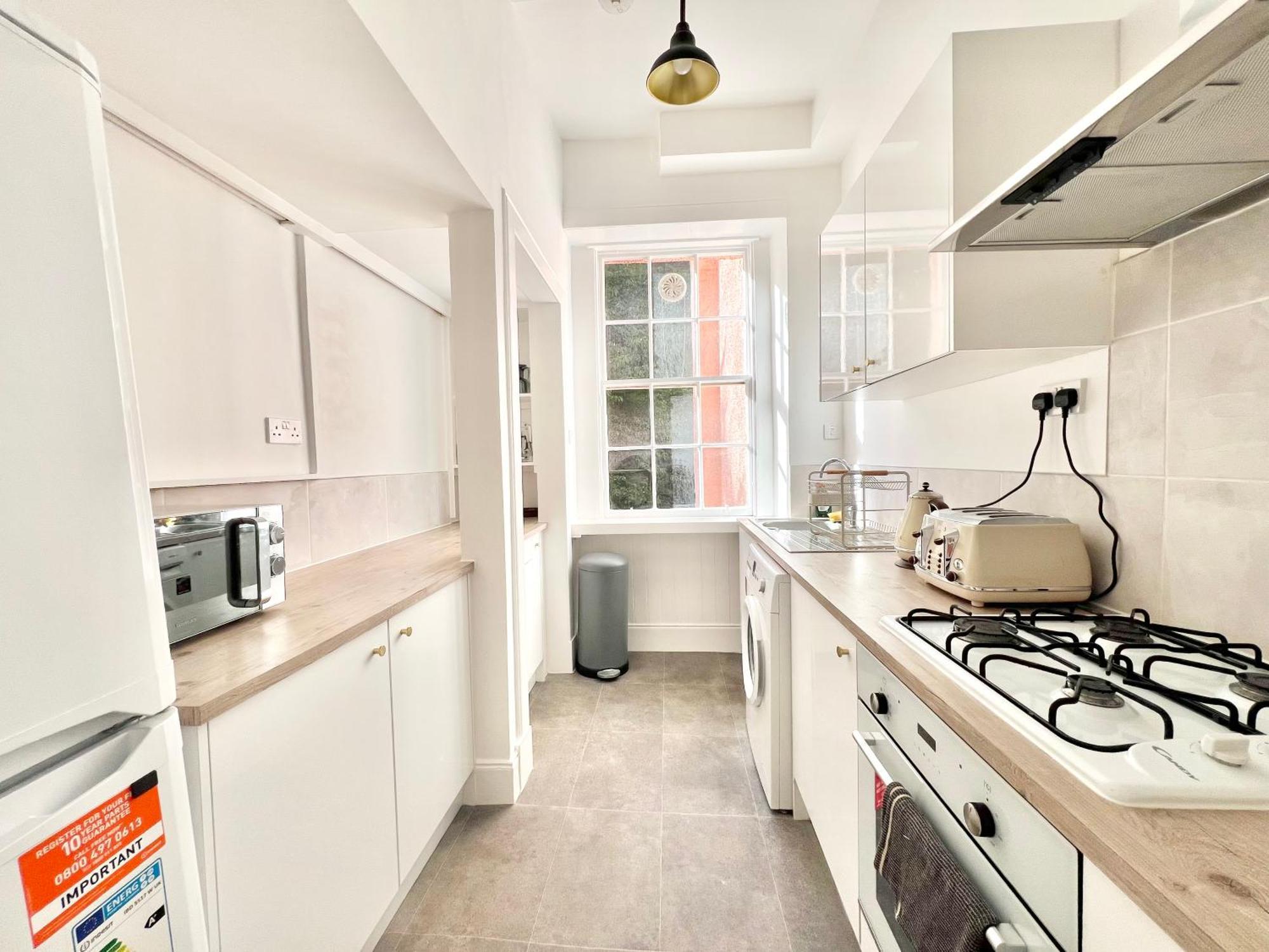 Bright Old Town City Centre Apartment Edinburg Exteriör bild